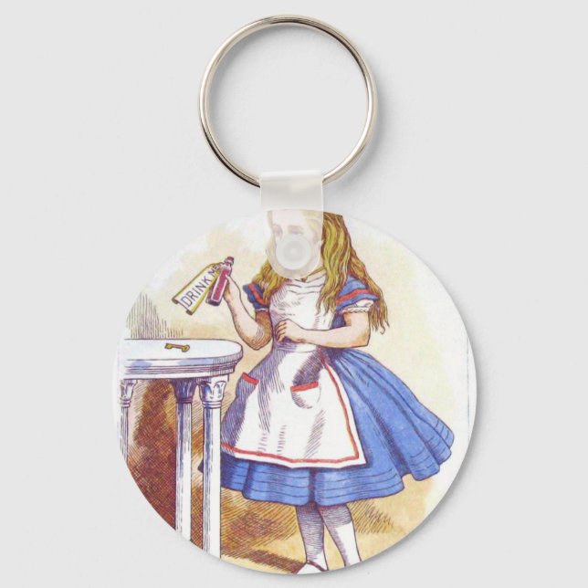 Porte-clés Buvez-Moi, Alice ! (Recto)