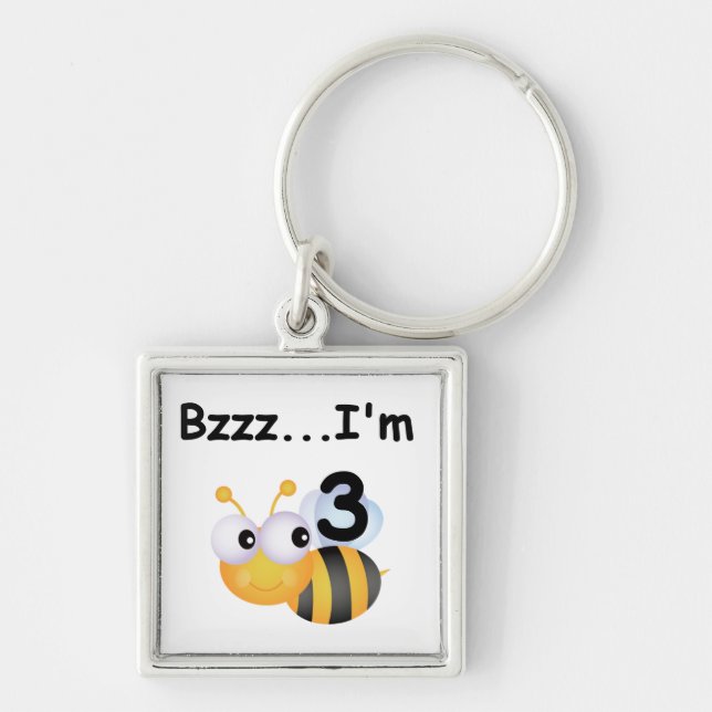 Porte-clés Buzz Bumblebee 3e Anniversaire T-shirts et cadeaux (Devant)