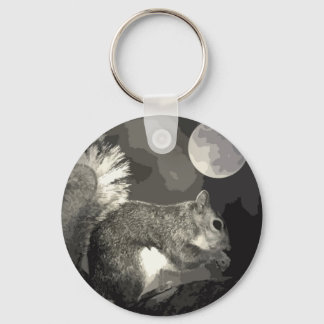 Porte-clés BW Squirrel & Moon