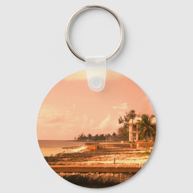Porte-clés By The Ocean (Peach Tone) (Recto)