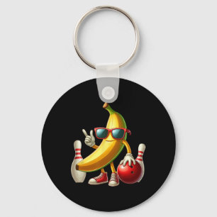 Porte-clés Bynana Sungles jouer Bowling Funny Fruit Sport P