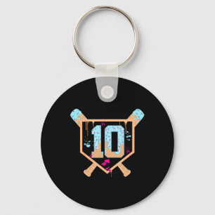 Porte-clés Bysebyll 10 ans Ice Cream Drip 10e anniversaire