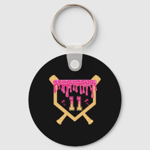 Porte-clés Bysebyll 11 Year Old Birthday Drip 11e Anniversair