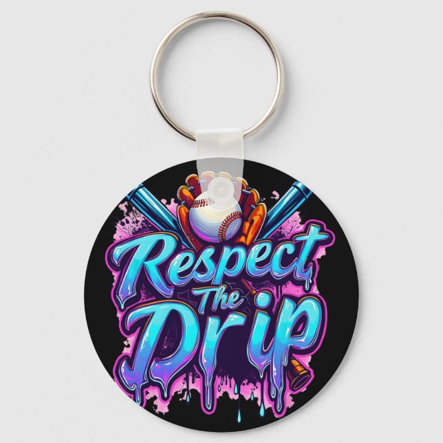 Porte-clés Bysebyll Respect Drip Boys Glace The Drip Yout (Recto)