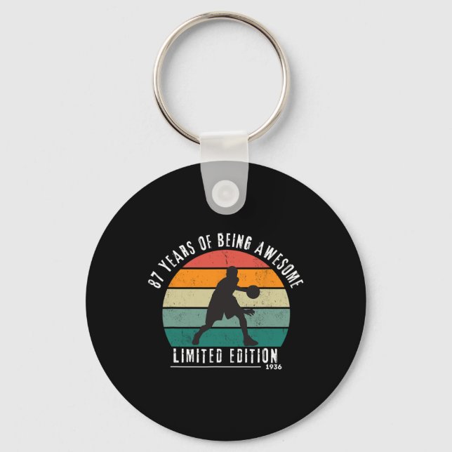 Porte-clés Bysketbyll 1936 Sunset Limited Edition 87 ans (Recto)