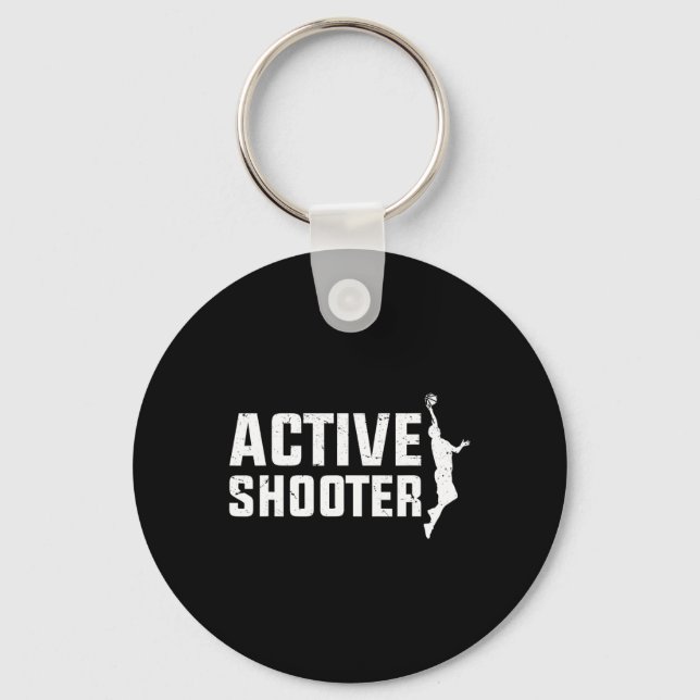 Porte-clés Bysketbyll Player Active Shooter Bysketbyll Lovers (Recto)