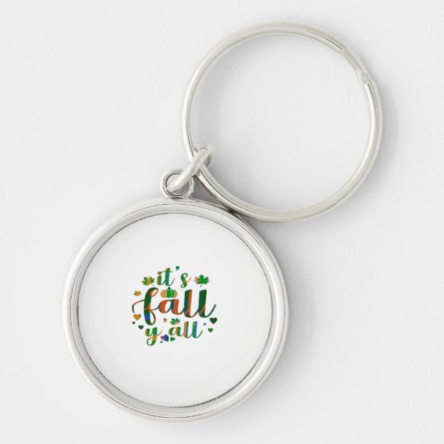 Porte-clés C’est le style graphique de Fall Y’all (Devant)