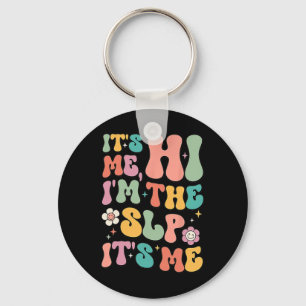 Porte-clés C’est moi Salut Je suis le SLP Voix Appreciati