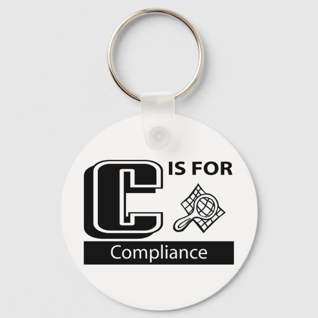 Porte-clés C Pour La Conformité (Recto)