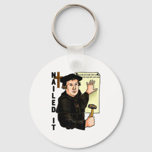 Porte-clés Ça a marché Jour de la Réforme Martin Luther Luthe