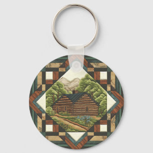 Porte-clés Cabine de journal