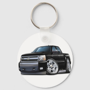 Porte-clés Cabine prolongée noire de Chevy Silverado