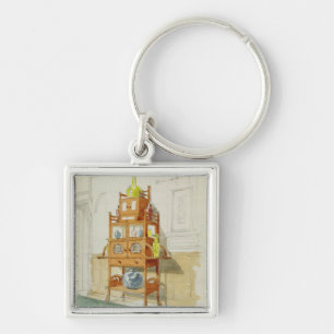 Porte-clés Cabinet d'exposition, c.1860s-70s (la semaine et