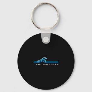 Porte-clés Cabo San Lucas Mexique Vagues Vintage Hommes Femme