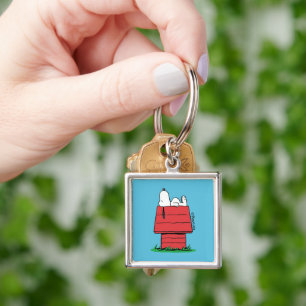 Porte-clés cacahuètes   Snoopy Napping