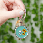 Porte-clés cacahuètes | Snoopy & Woodstock<br><div class="desc">Découvrez ce design amusant de cacahuètes avec Snoopy et Woodstock.</div>