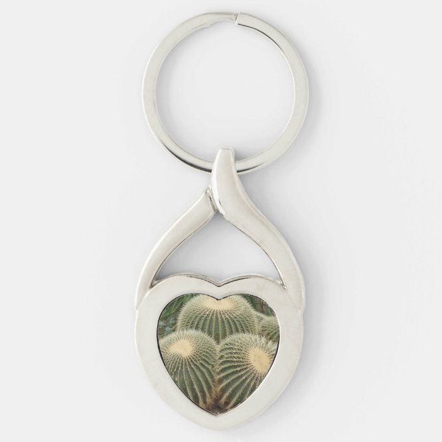 Porte-clés Cactus Heart Keychain (Devant)