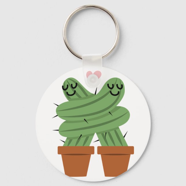 Porte-clés Cactus Love (Recto)