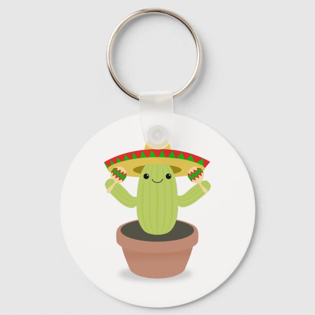 Porte-clés Cactus mexicain (Recto)
