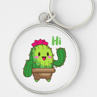 Porte-clés Cactus Qui Bouge – Joyeux Copain Vert