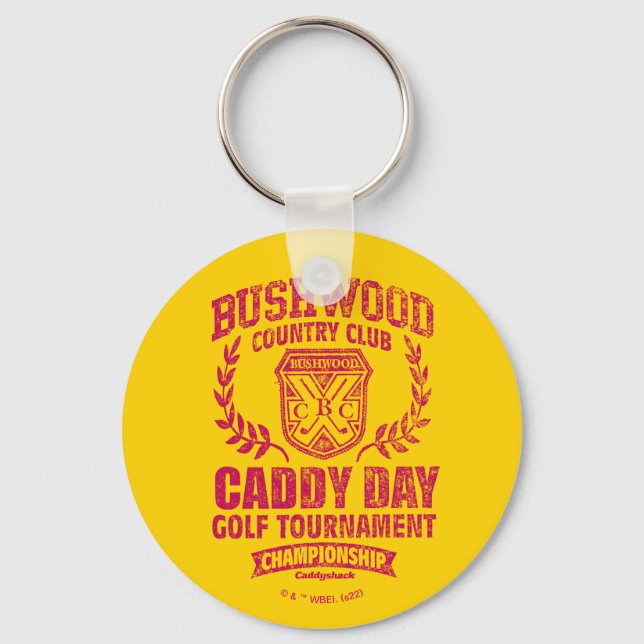 Porte-clés Caddyshack | Bushwood Country Club Caddy Day (Recto)