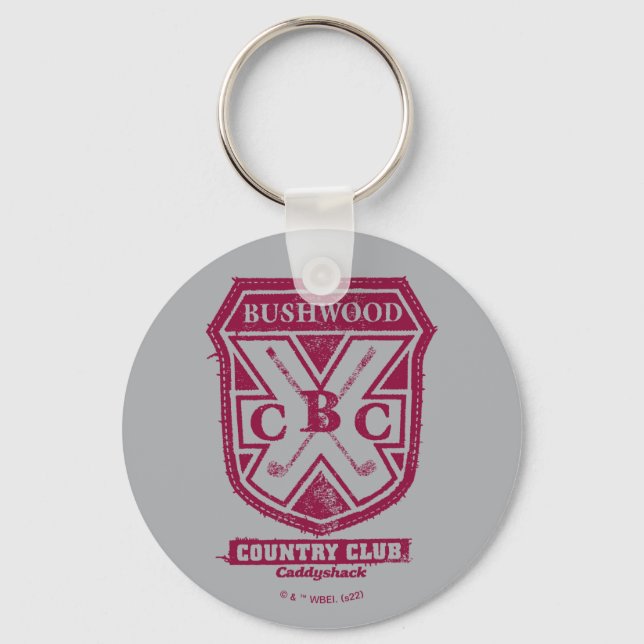 Porte-clés Caddyshack | Bushwood Country Club Crest (Recto)