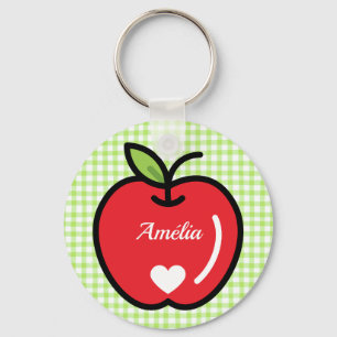 Porte-clés Cadeau Baby Shower Pomme – Douce petite