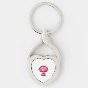 Porte-clés Cadeau Beauticien Fourrure-bébé pour Groomer