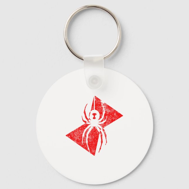 Porte-clés Cadeau Black Widow Spider _1 (Recto)