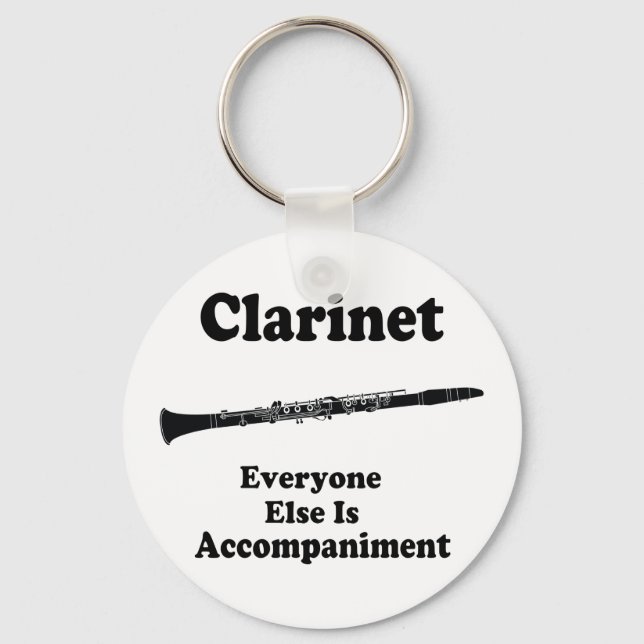 Porte-clés Cadeau Clarinet (Recto)