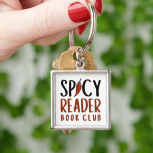 Porte-clés Cadeau Club de Lecture Spicy Reader Chilli