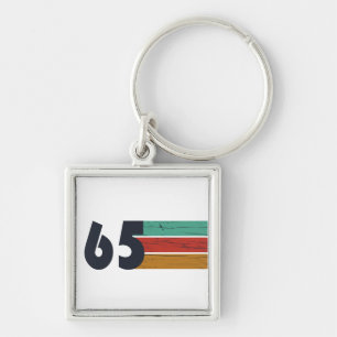 Porte-clés Cadeau d'anniversaire de naissance vintage 1965