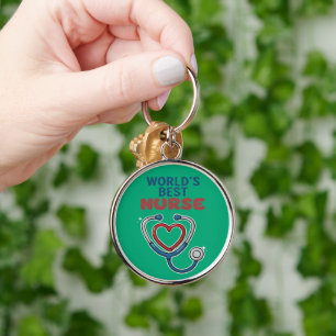 Porte-clés Cadeau d'appréciation pour la meilleure infirmière