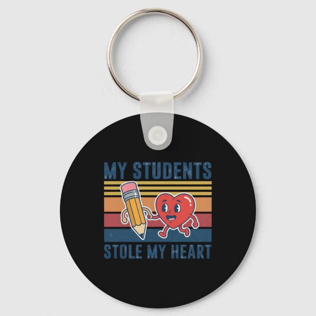 Porte-clés Cadeau d'appréciation pour les enseignants volé pa (Recto)