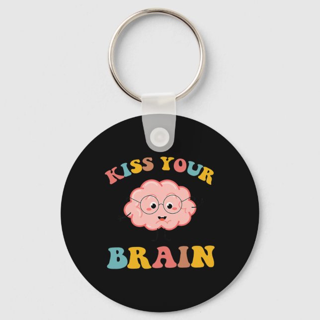 Porte-clés Cadeau d'appréciation pour professeur d'éducation  (Recto)
