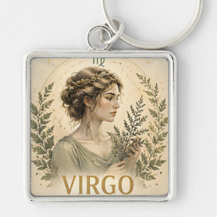 Porte-clés Cadeau d'astrologie d'anniversaire du signe zodiac