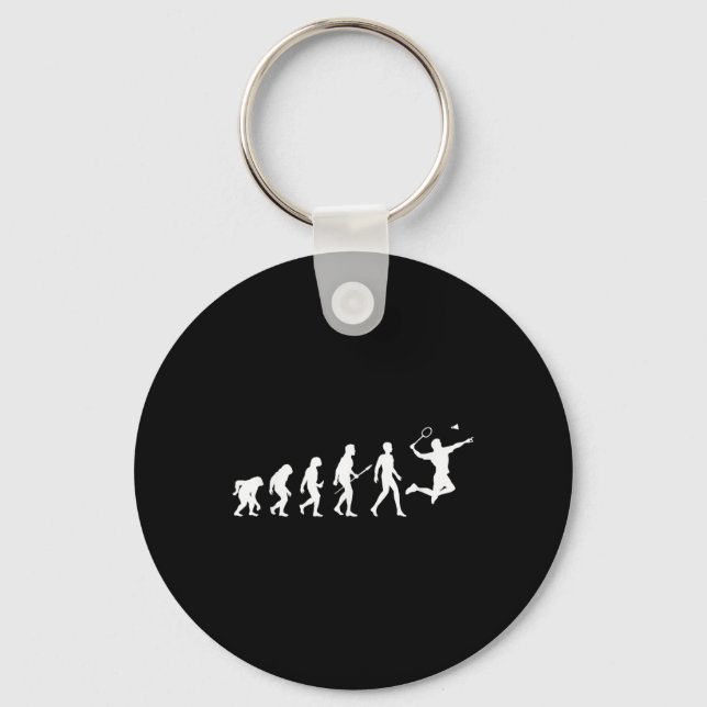 Porte-clés Cadeau de badminton Evolution pour joueurs de badm (Recto)