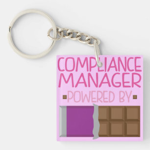 Porte-clés Cadeau de chocolat de directeur de conformité pour