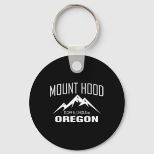 Porte-clés Cadeau de club de sommet d'escalade de Mont Hood O