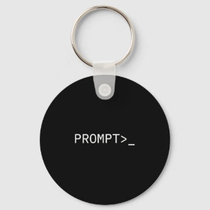 Porte-clés Cadeau de codeur de prompt pour l'ingénieur de pro