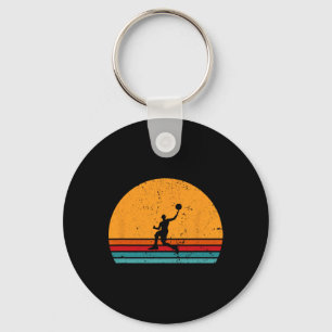 Porte-clés Cadeau de coucher de soleil rétro vintage Sketll p