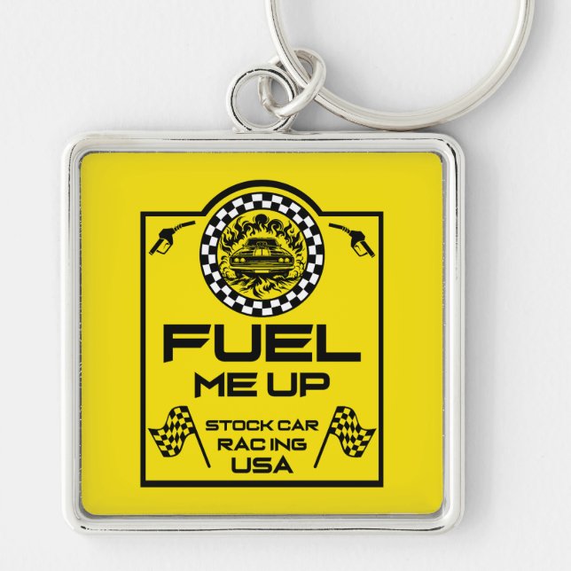 Porte-clés Cadeau de course de voitures de série (Devant)