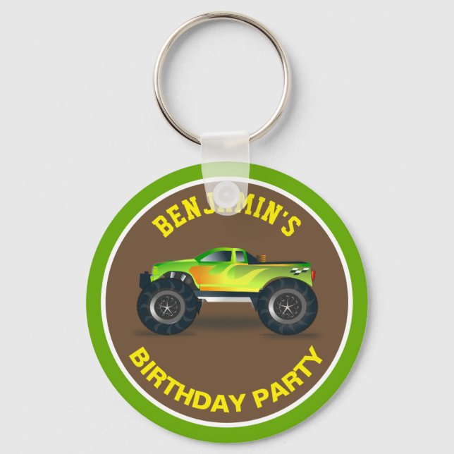 Porte-clés Cadeau de fête d'anniversaire pour enfants pour ca (Recto)