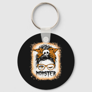 Porte-clés Cadeau de fête de costume d'Halloween de maman drô