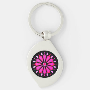 Porte-clés cadeau de fleurs