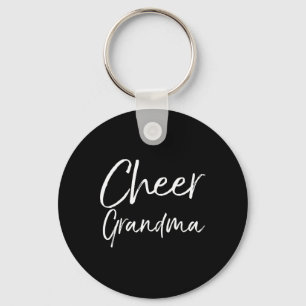 Porte-clés Cadeau de grand-mère de pom-pom girl de famille as
