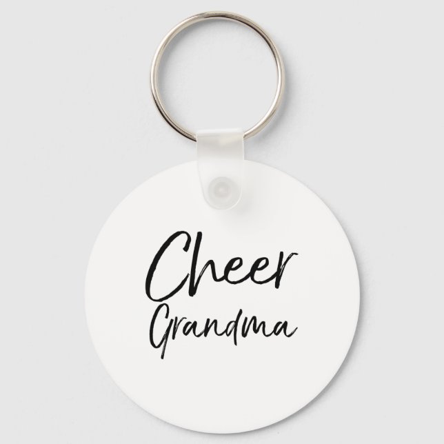 Porte-clés Cadeau de grand-mère meneuse de claque mignon pour (Recto)