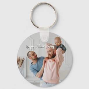 Porte-clés Cadeau de la fête des pères pour papa Photo pers