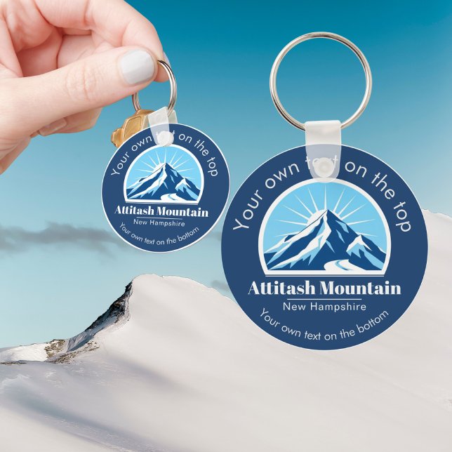 Porte-clés Cadeau de la station de ski Attitash Mountain New  (Créateur téléchargé)