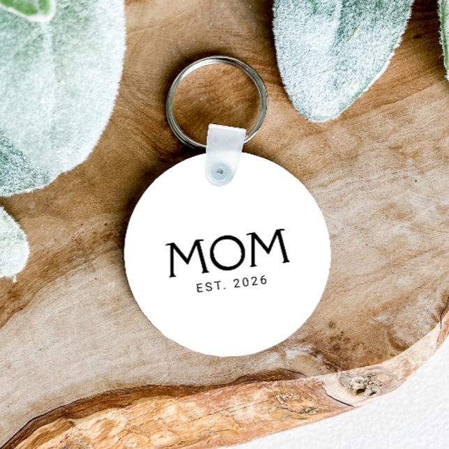 Porte-clés Cadeau de l'année de création de Maman (Créateur téléchargé)